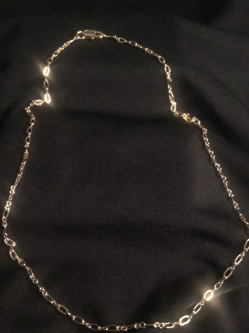 ✨2 for $30 NWOT 18K Gold layered/bonded 2mm Infinity Cuban Link Chain 16